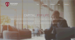 Desktop Screenshot of oxfordfinance.com