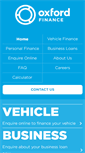 Mobile Screenshot of oxfordfinance.co.nz